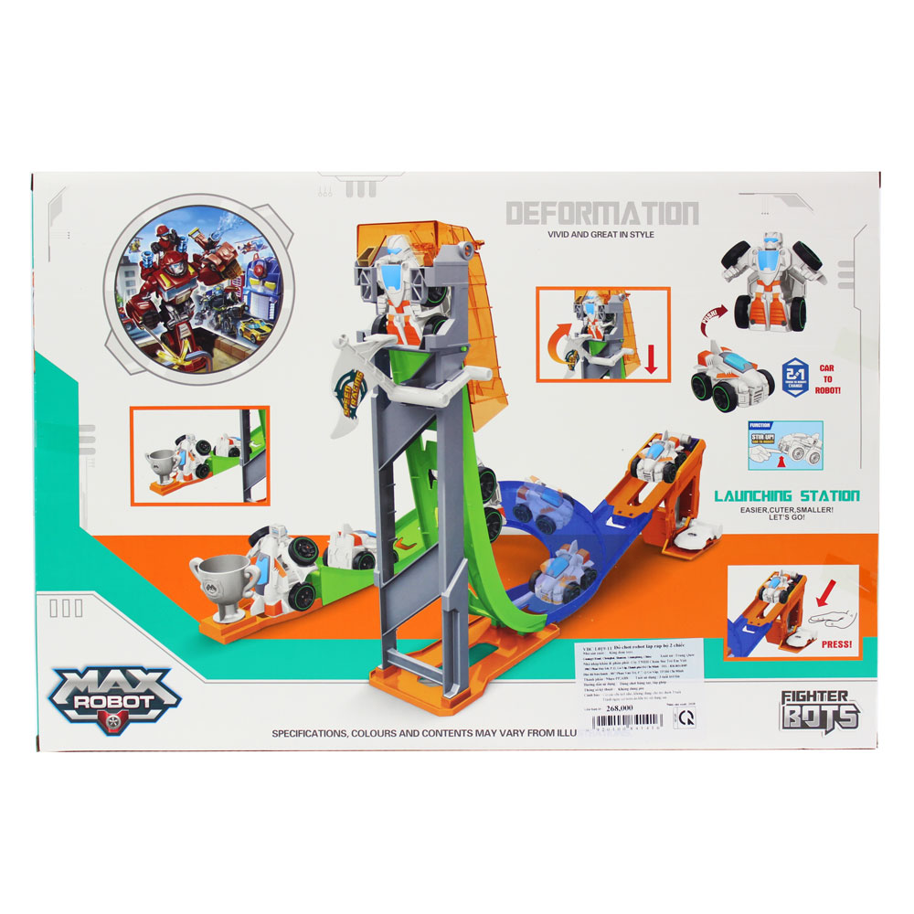 Đồ chơi robot lắp ráp bộ 2 chiếc