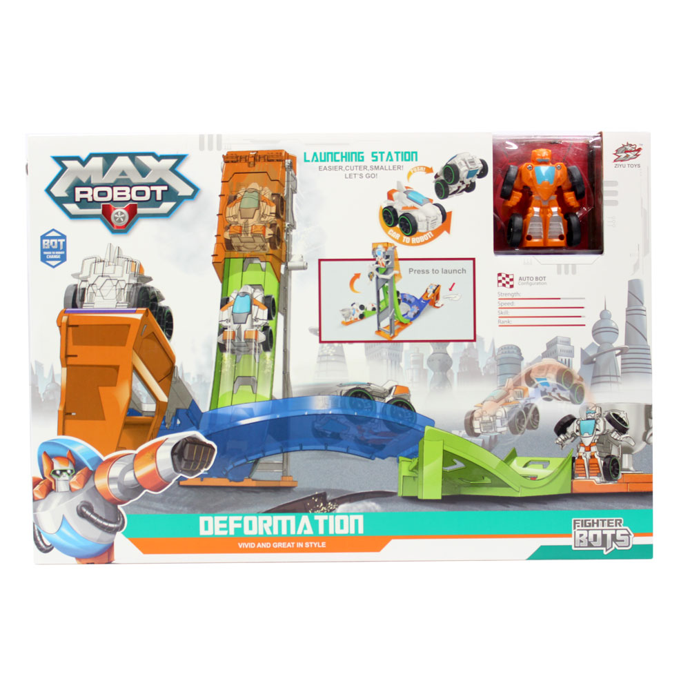 Đồ chơi robot lắp ráp bộ 2 chiếc