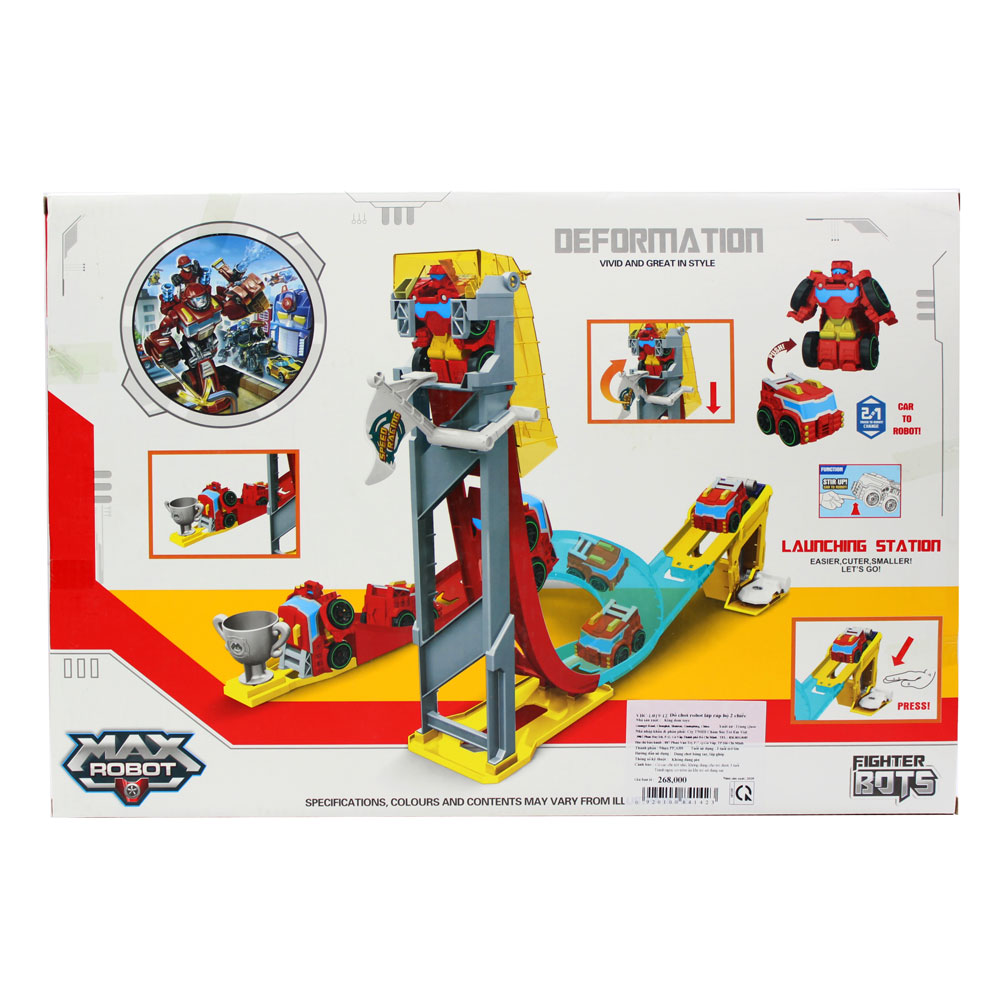 Đồ chơi robot lắp ráp bộ 2 chiếc