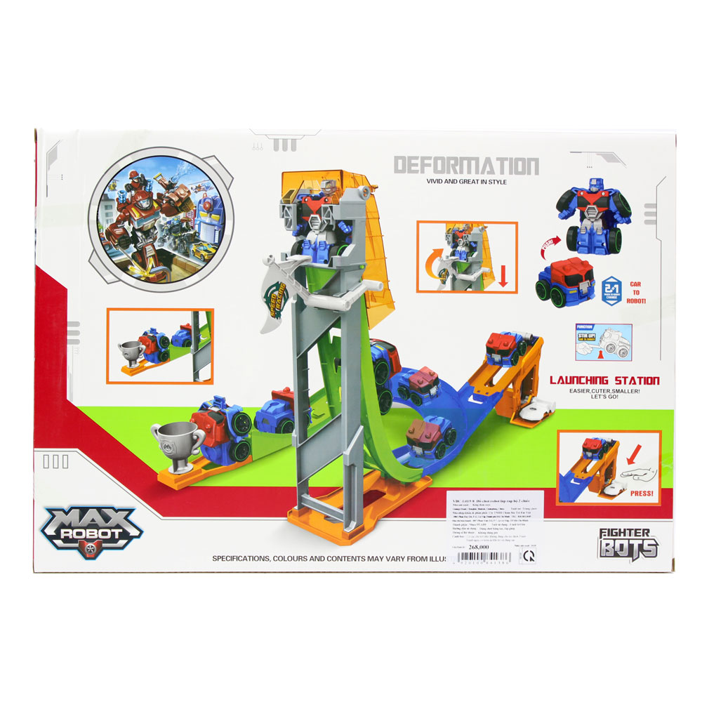 Đồ chơi robot lắp ráp bộ 2 chiếc