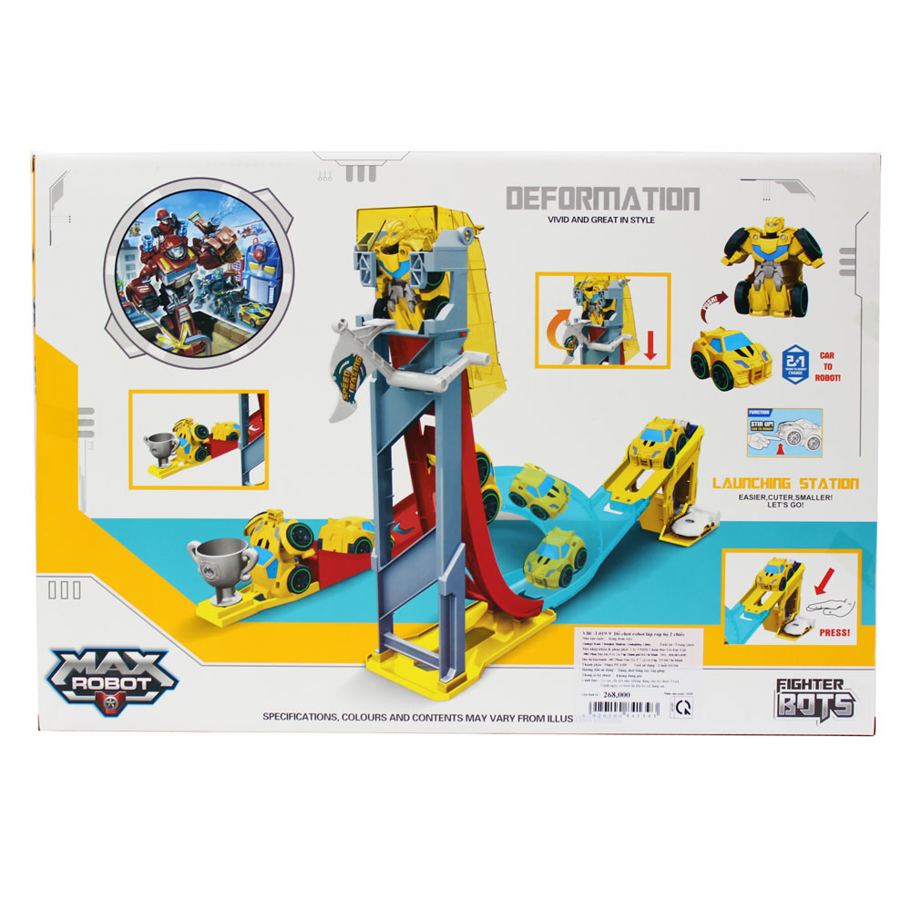 Đồ chơi robot lắp ráp bộ 2 chiếc