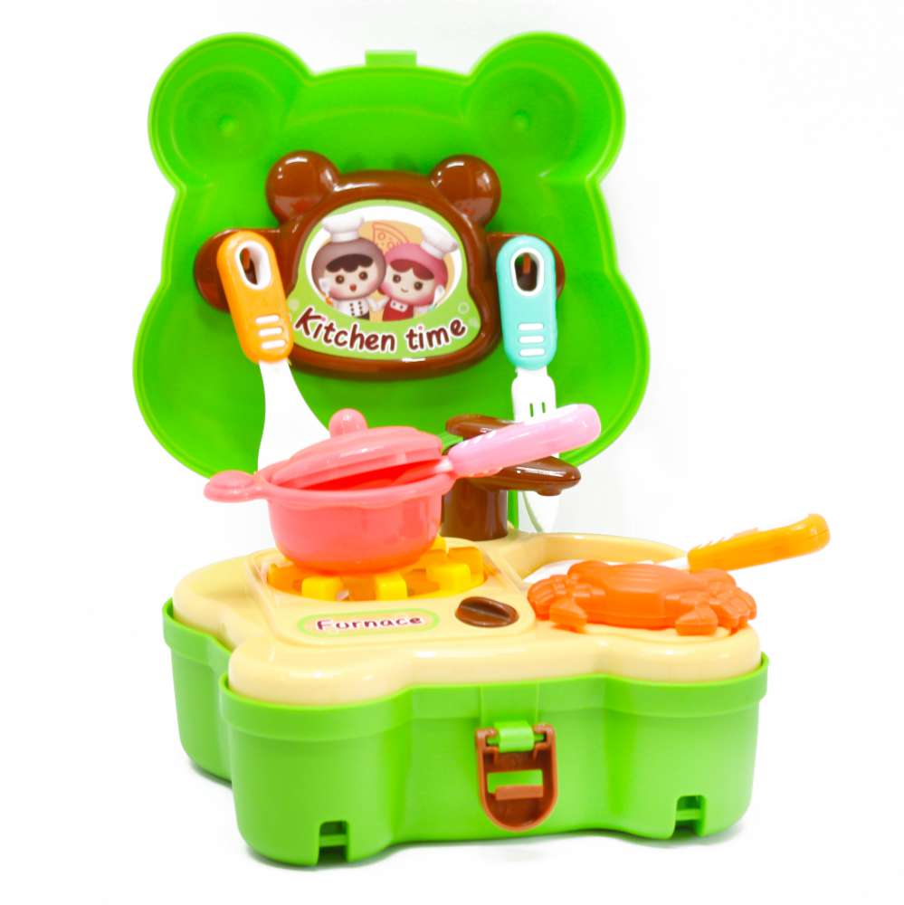 Đồ chơi hướng nghiệp: nhà bếp dạng vali hình thú 