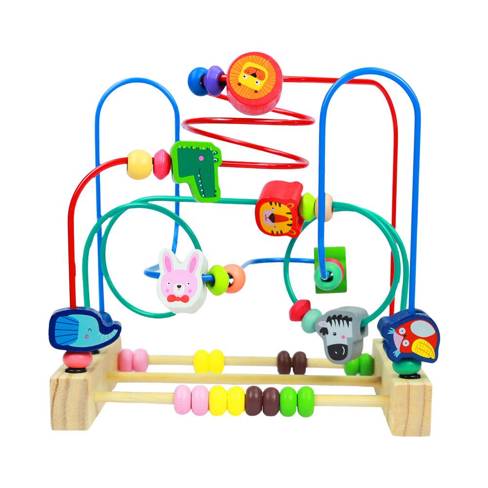 Đồ chơi luồn hạt gỗ