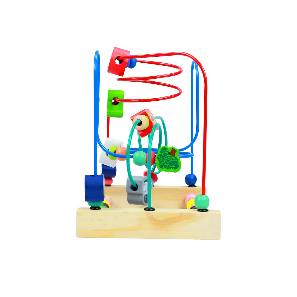 Đồ chơi luồn hạt gỗ