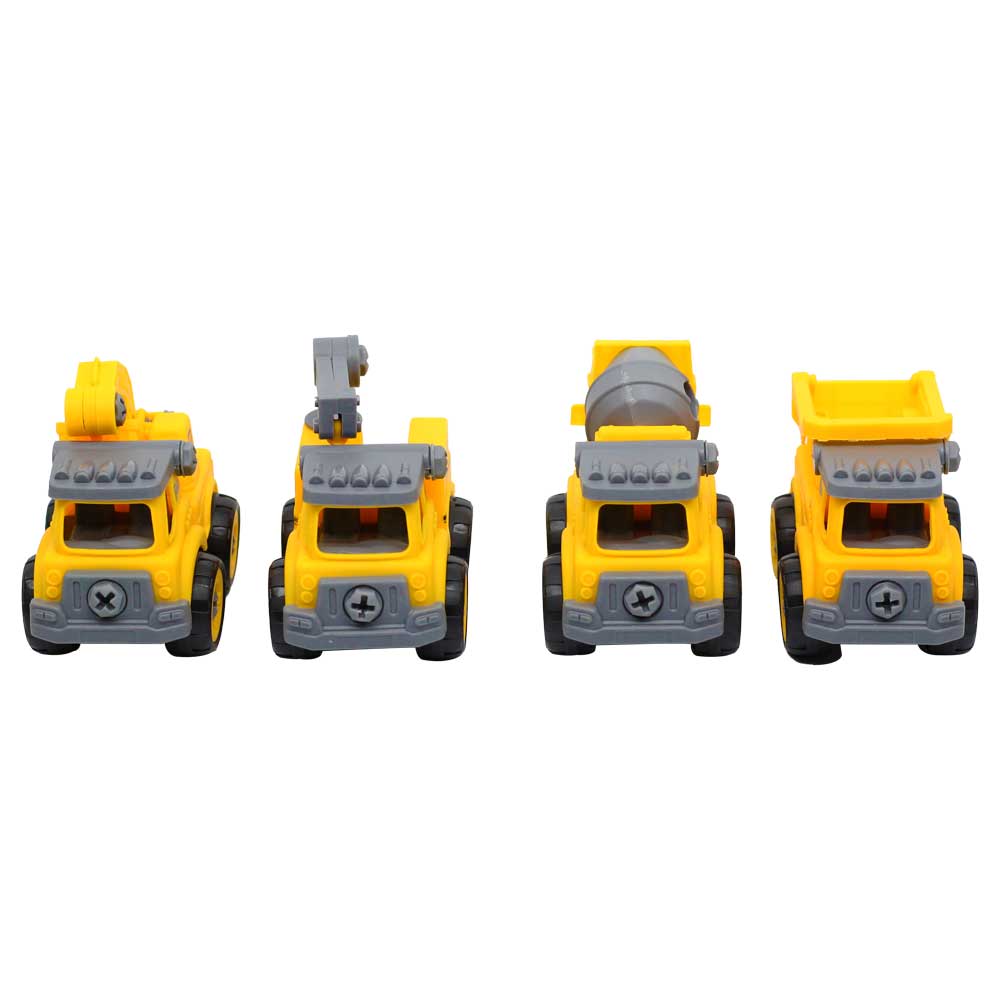 Bộ đồ chơi 4 xe chuyên dụng