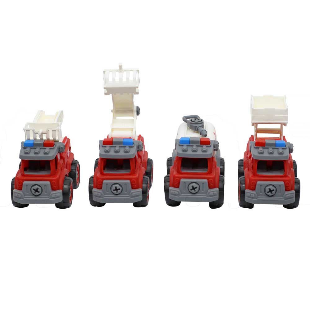 Bộ đồ chơi 4 xe chuyên dụng