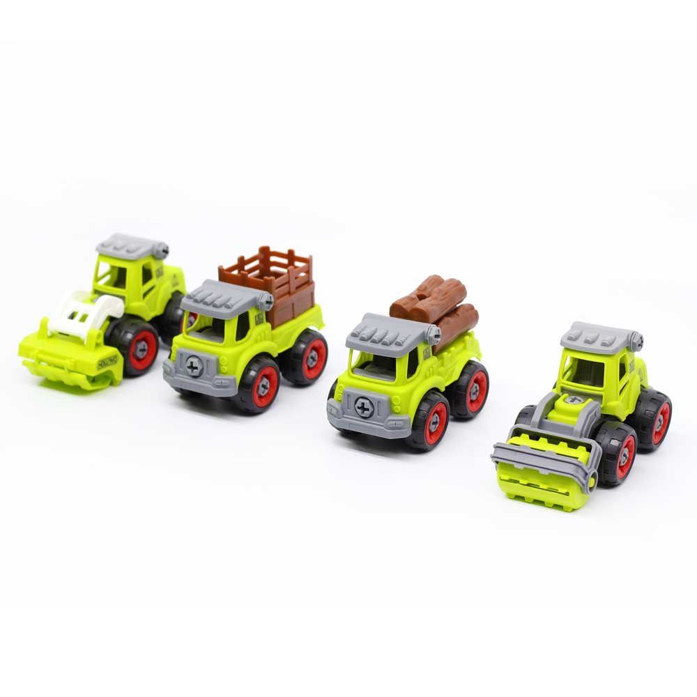 Bộ đồ chơi 4 xe chuyên dụng