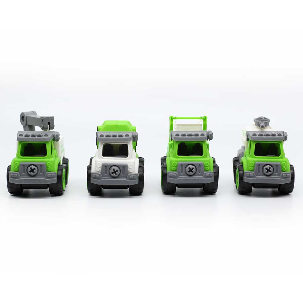 Bộ đồ chơi 4 xe chuyên dụng