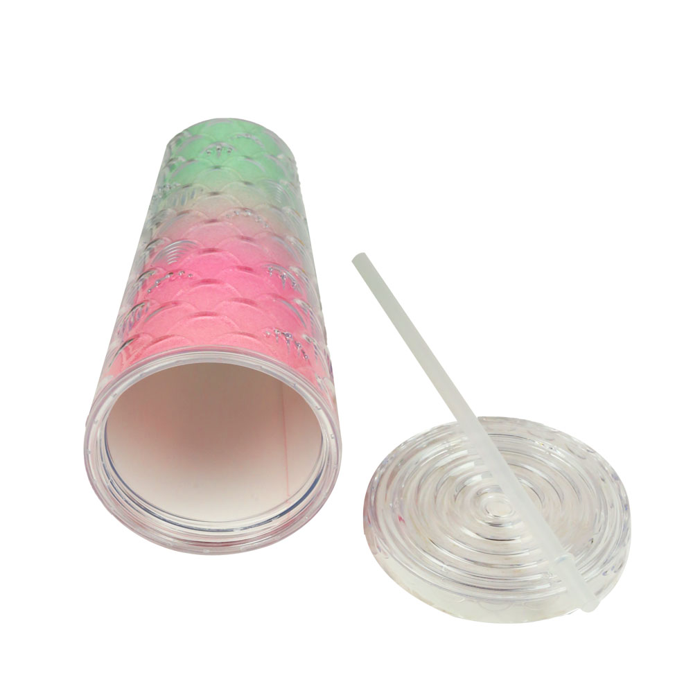 Ly đựng nước 2 màu