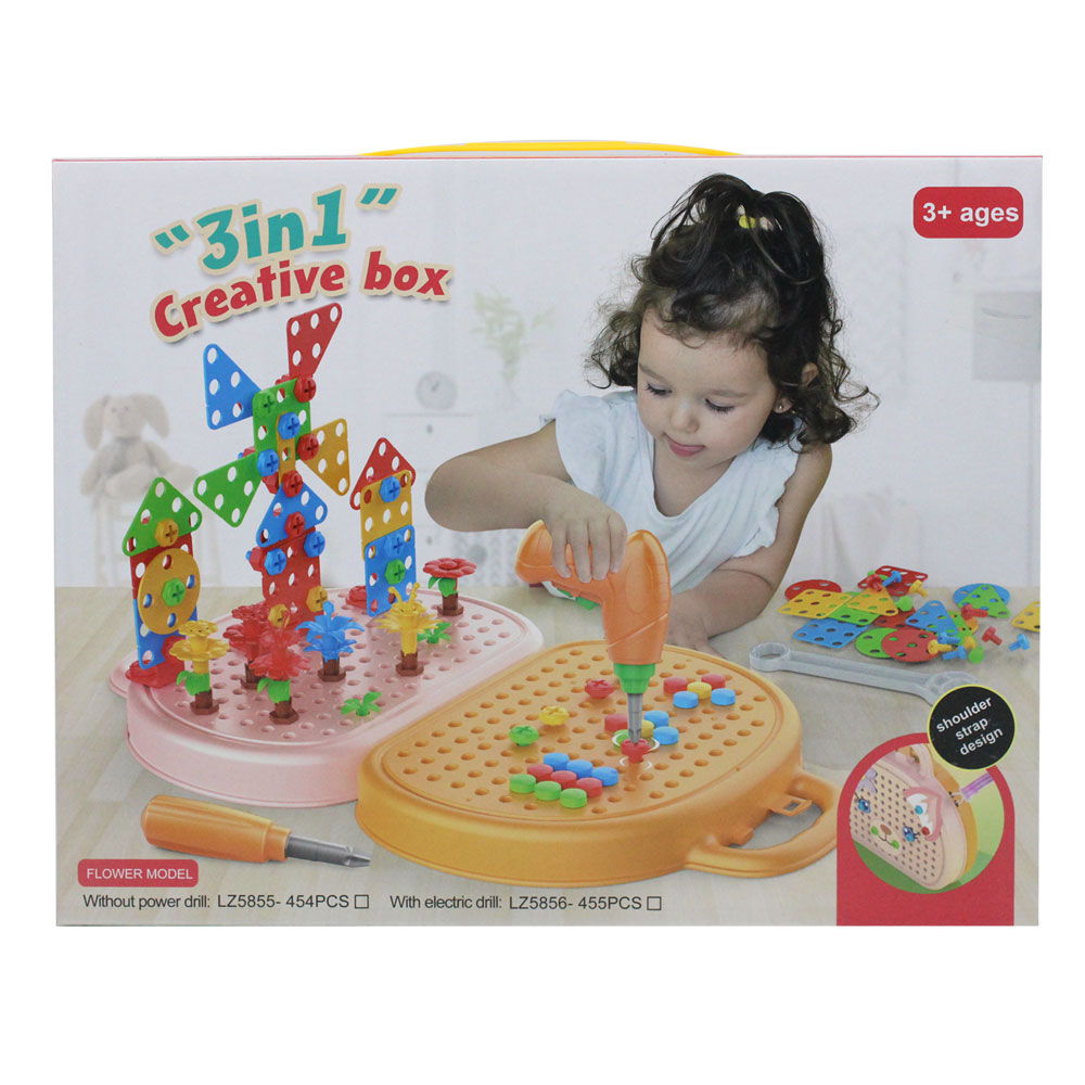 Bộ đồ chơi xếp khối 449 chi tiết