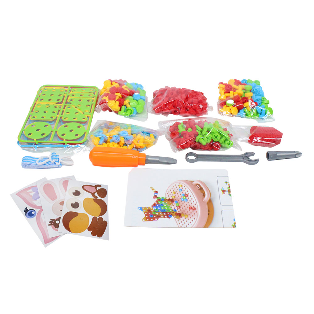 Bộ đồ chơi xếp khối 449 chi tiết