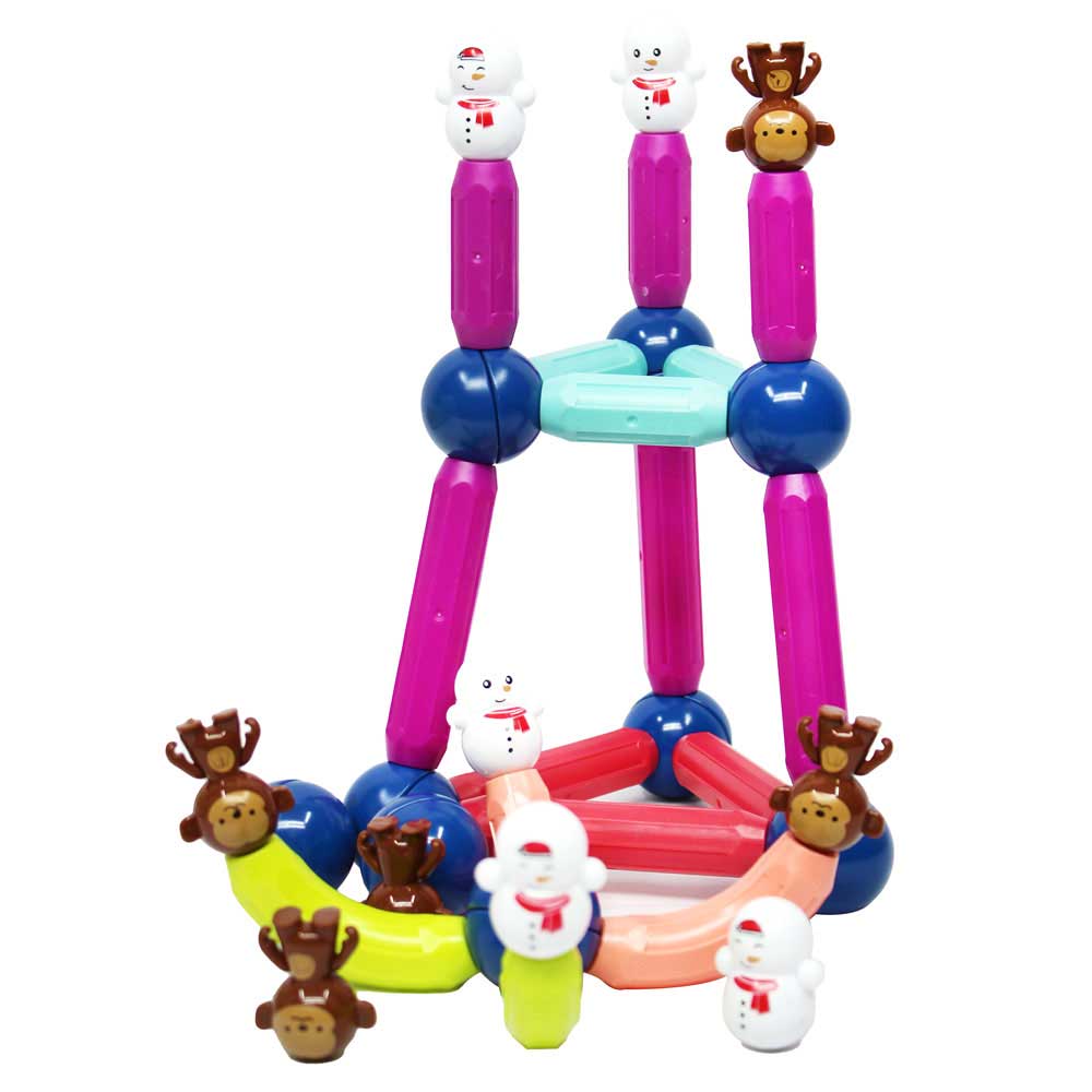 Đồ chơi bộ xếp hình nam châm Magic 35 chi tiết