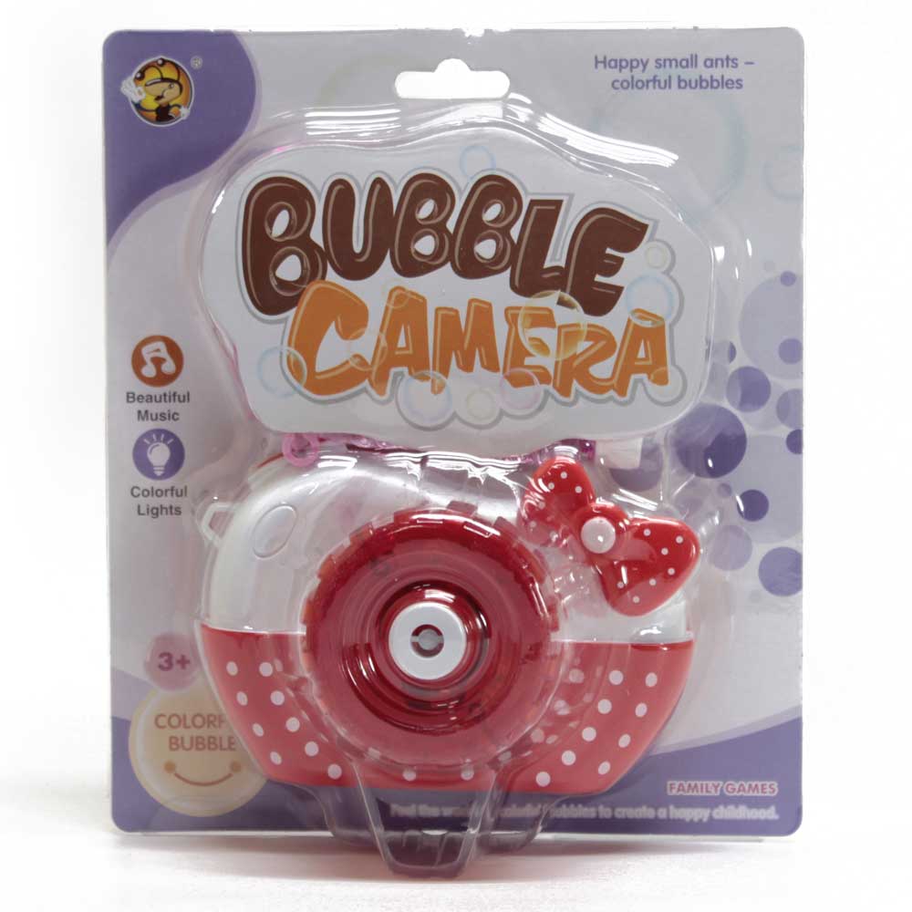 Đồ chơi máy chụp hình thổi bong bóng