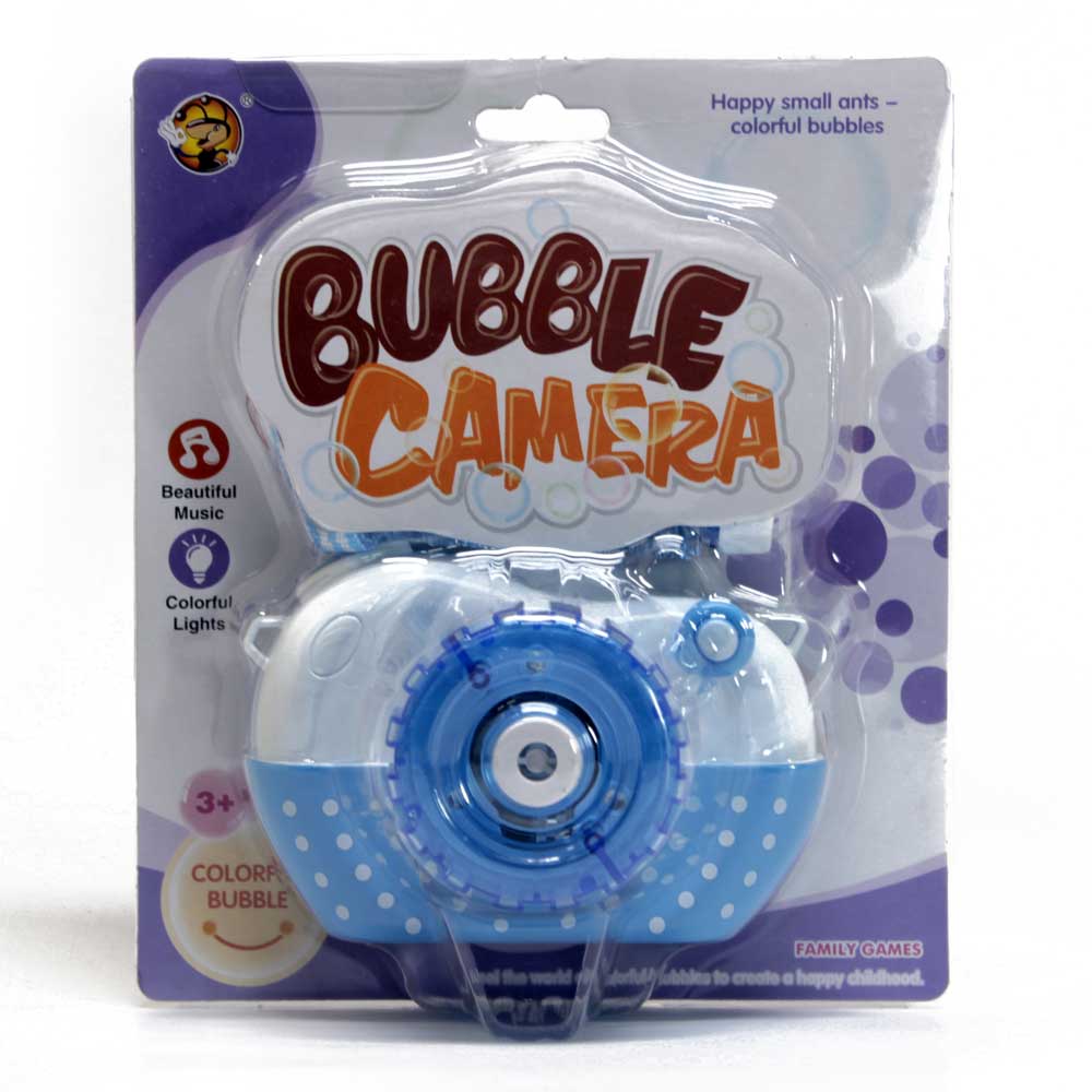 Đồ chơi máy chụp hình thổi bong bóng