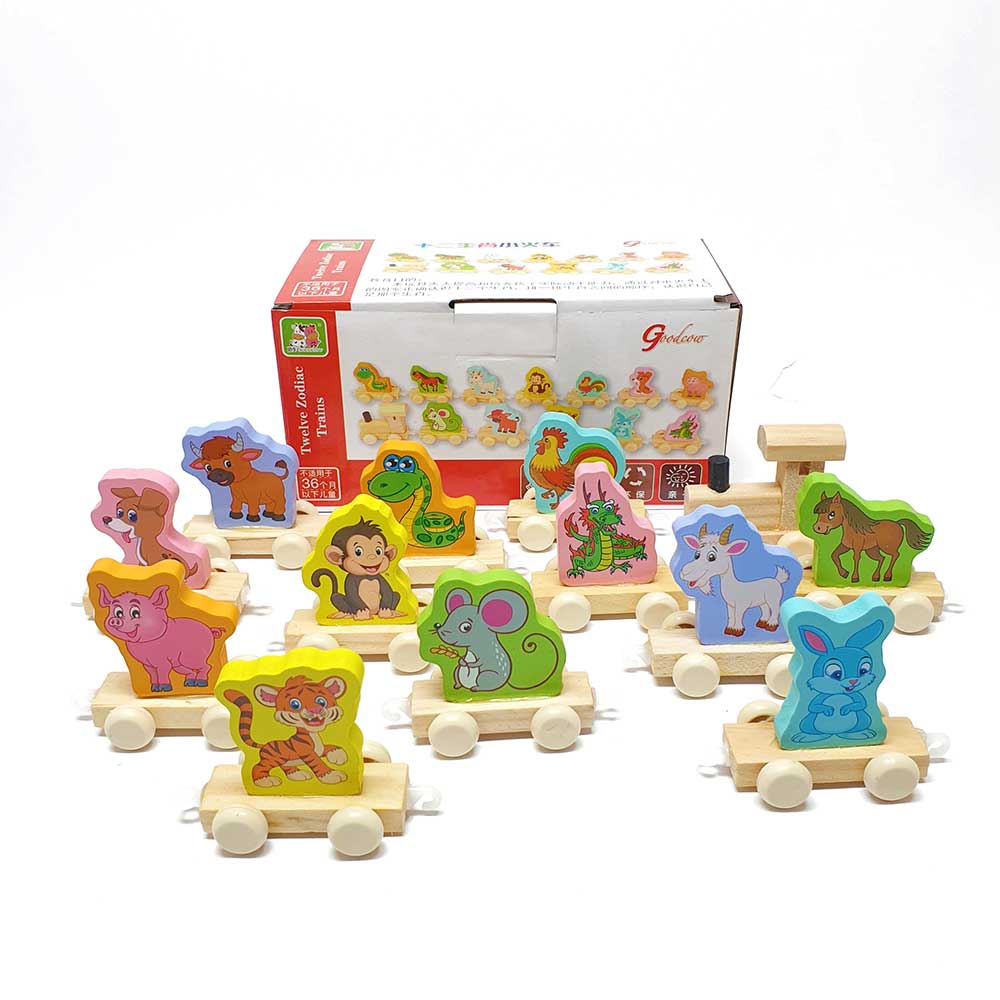 Đồ chơi mô hình tàu bằng gỗ