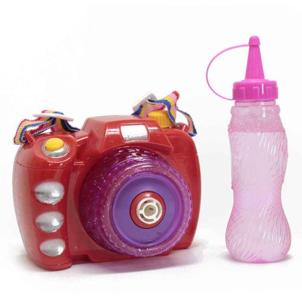 Đồ chơi máy chụp hình thổi bong bóng