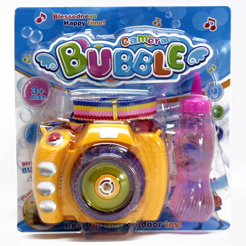 Đồ chơi máy chụp hình thổi bong bóng