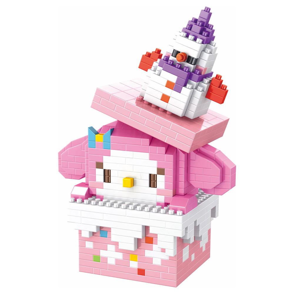 Đồ chơi xếp khối hộp quà Noel