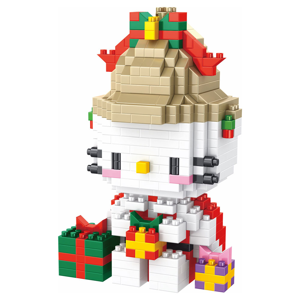 Đồ chơi xếp khối hộp quà Noel