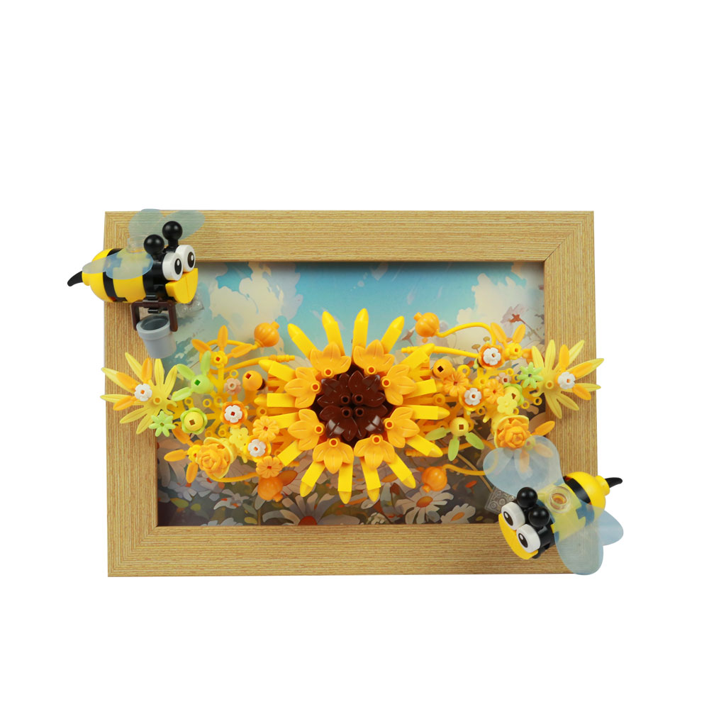 Đồ chơi xếp khối tranh hoa