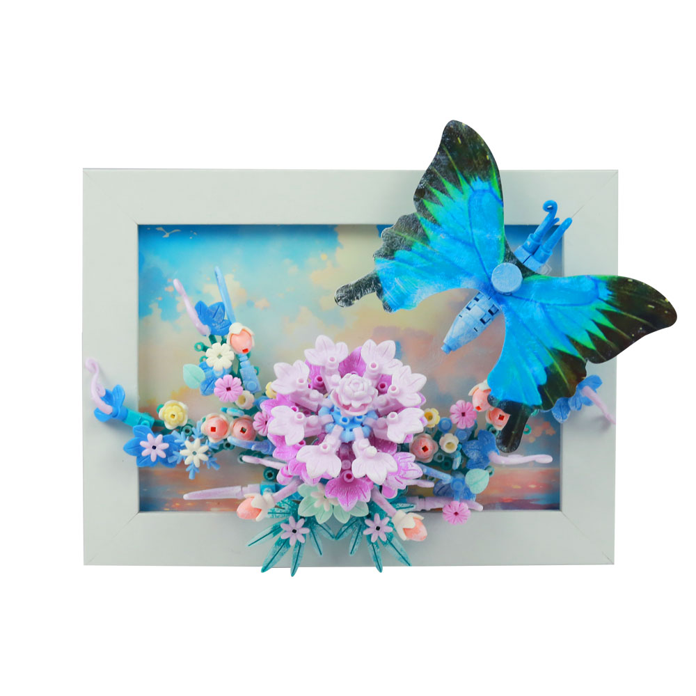 Đồ chơi xếp khối tranh hoa