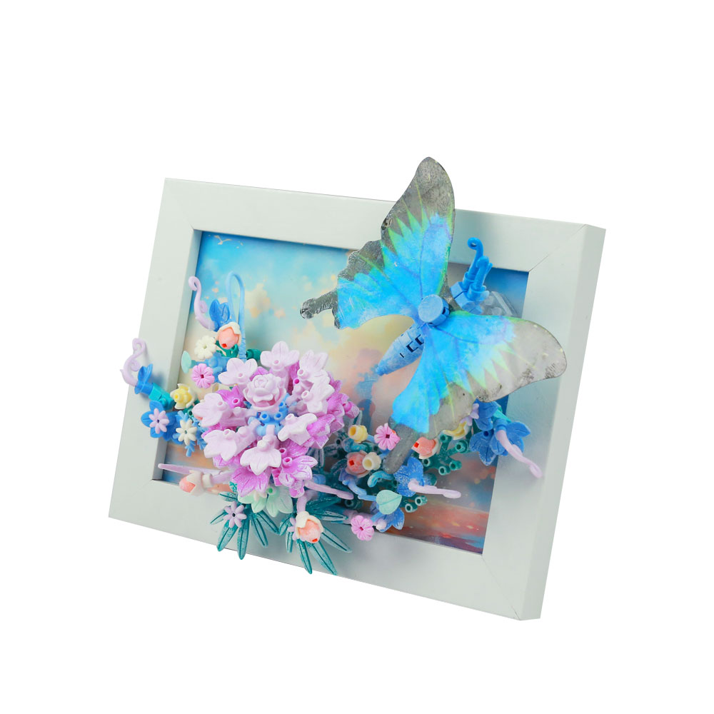 Đồ chơi xếp khối tranh hoa