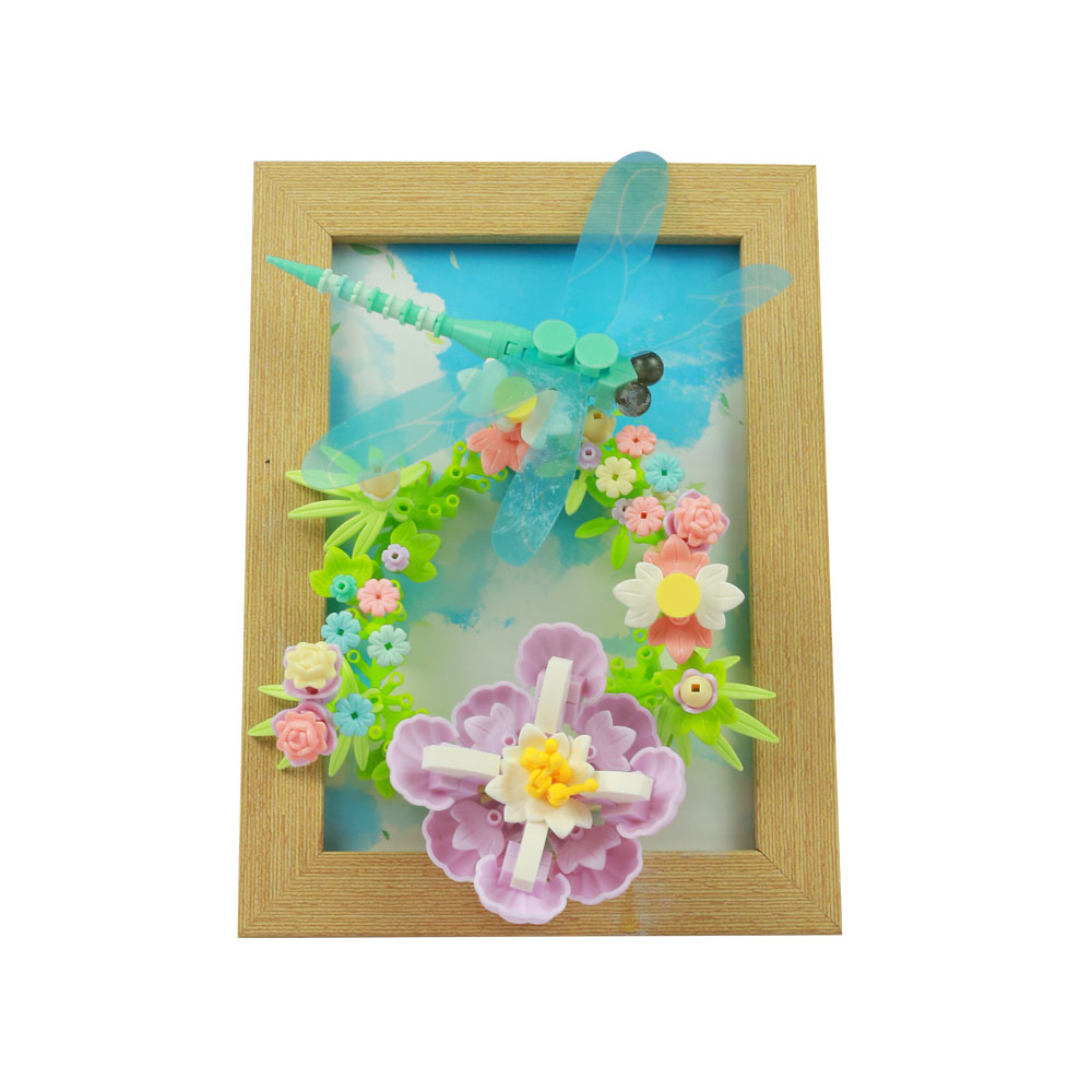 Đồ chơi xếp khối tranh hoa