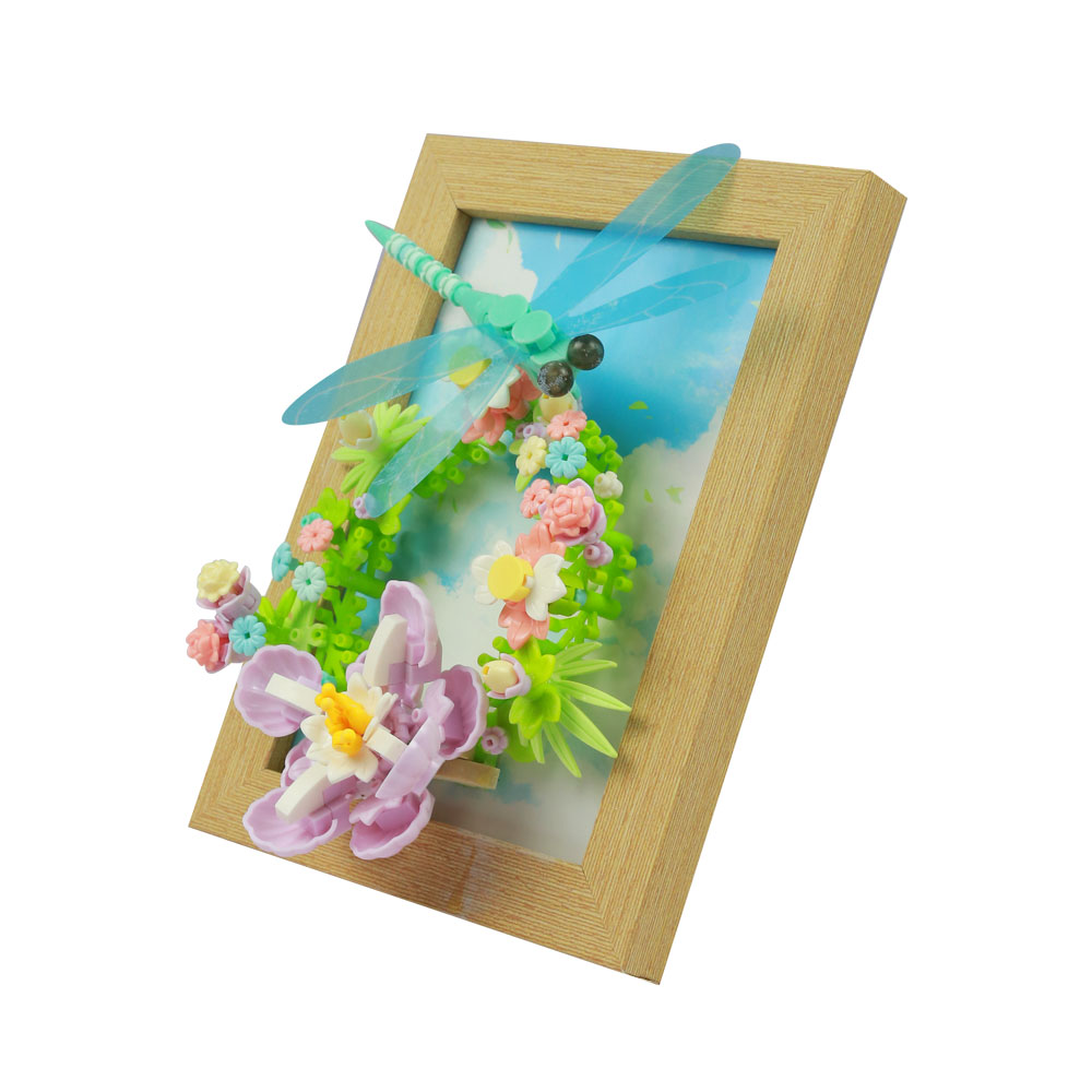 Đồ chơi xếp khối tranh hoa