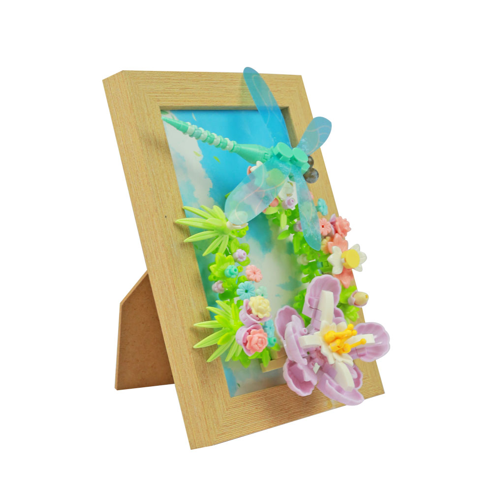 Đồ chơi xếp khối tranh hoa