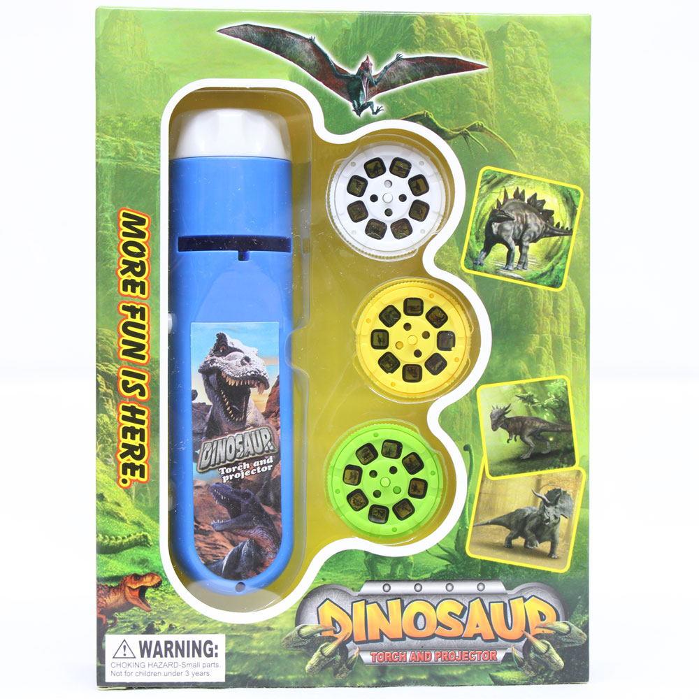 Đồ chơi đèn chiếu vẽ thế giới khủng long
