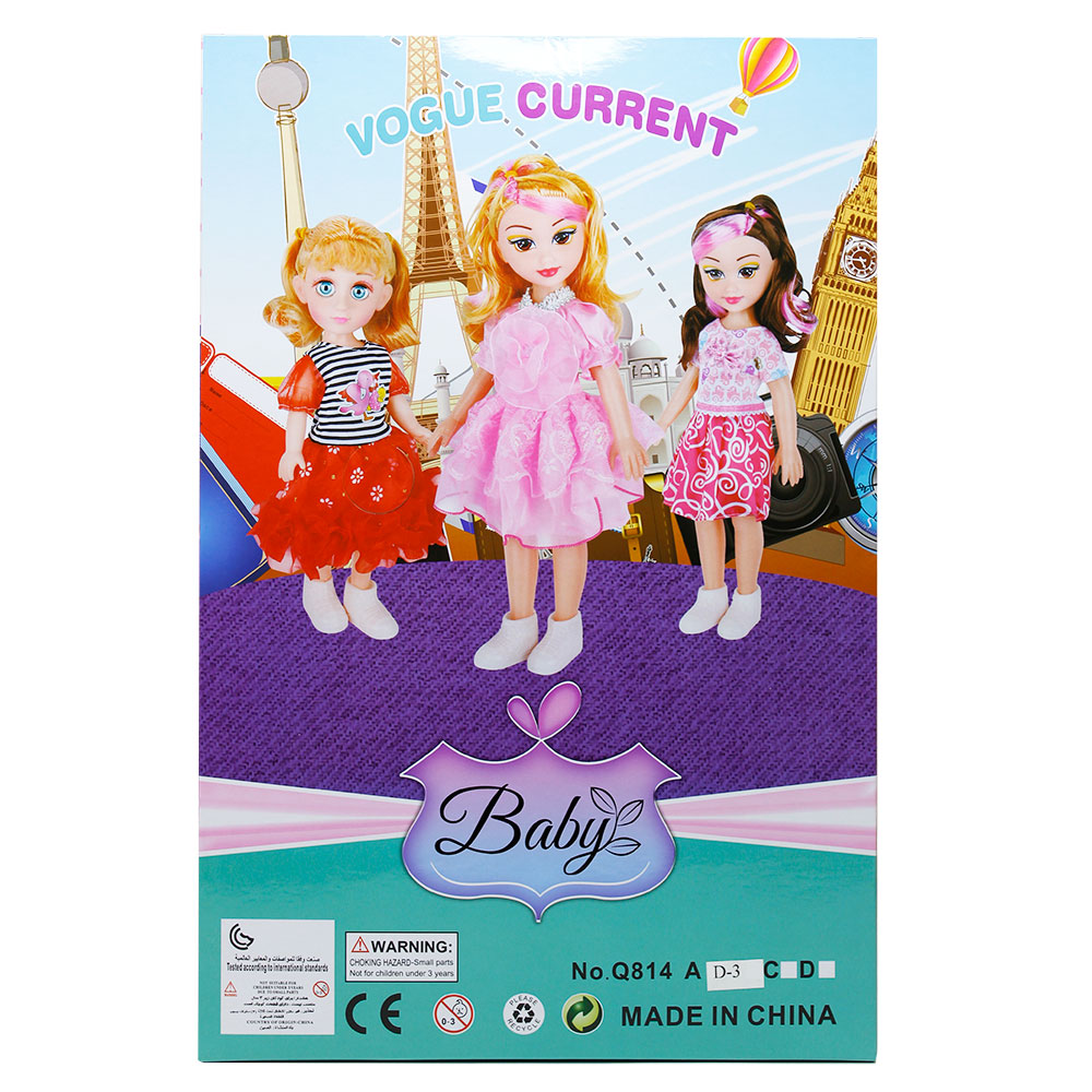 Đồ chơi búp bê kèm trang phục