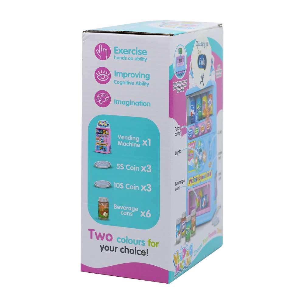 Đồ chơi máy bán nước mini dùng pin