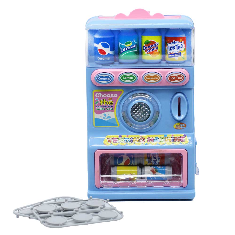 Đồ chơi máy bán nước mini dùng pin