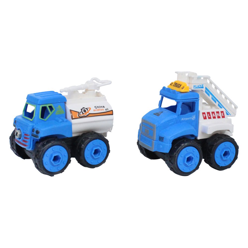 Đồ chơi 4 xe chuyên dụng lắp ghép