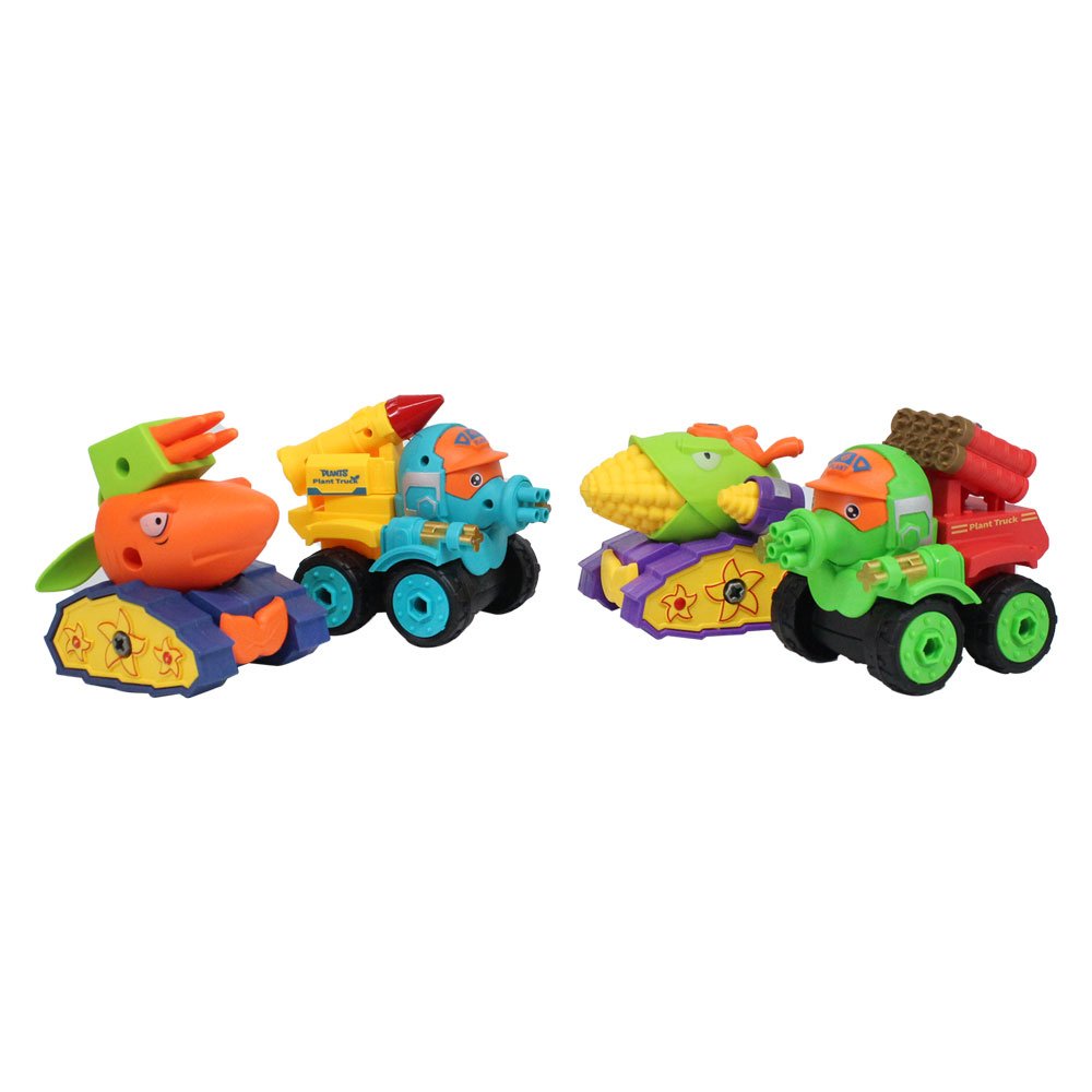 Đồ chơi 4 xe chuyên dụng lắp ghép