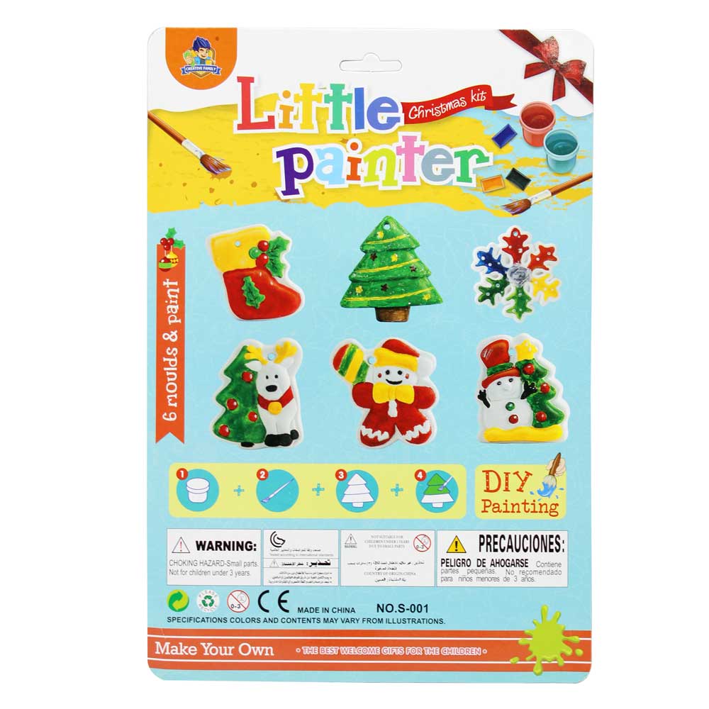 Đồ chơi tô tranh nhiều chủ đề bằng thạch cao