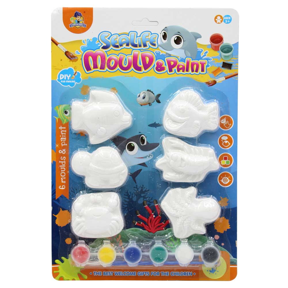 Đồ chơi tô tranh nhiều chủ đề bằng thạch cao