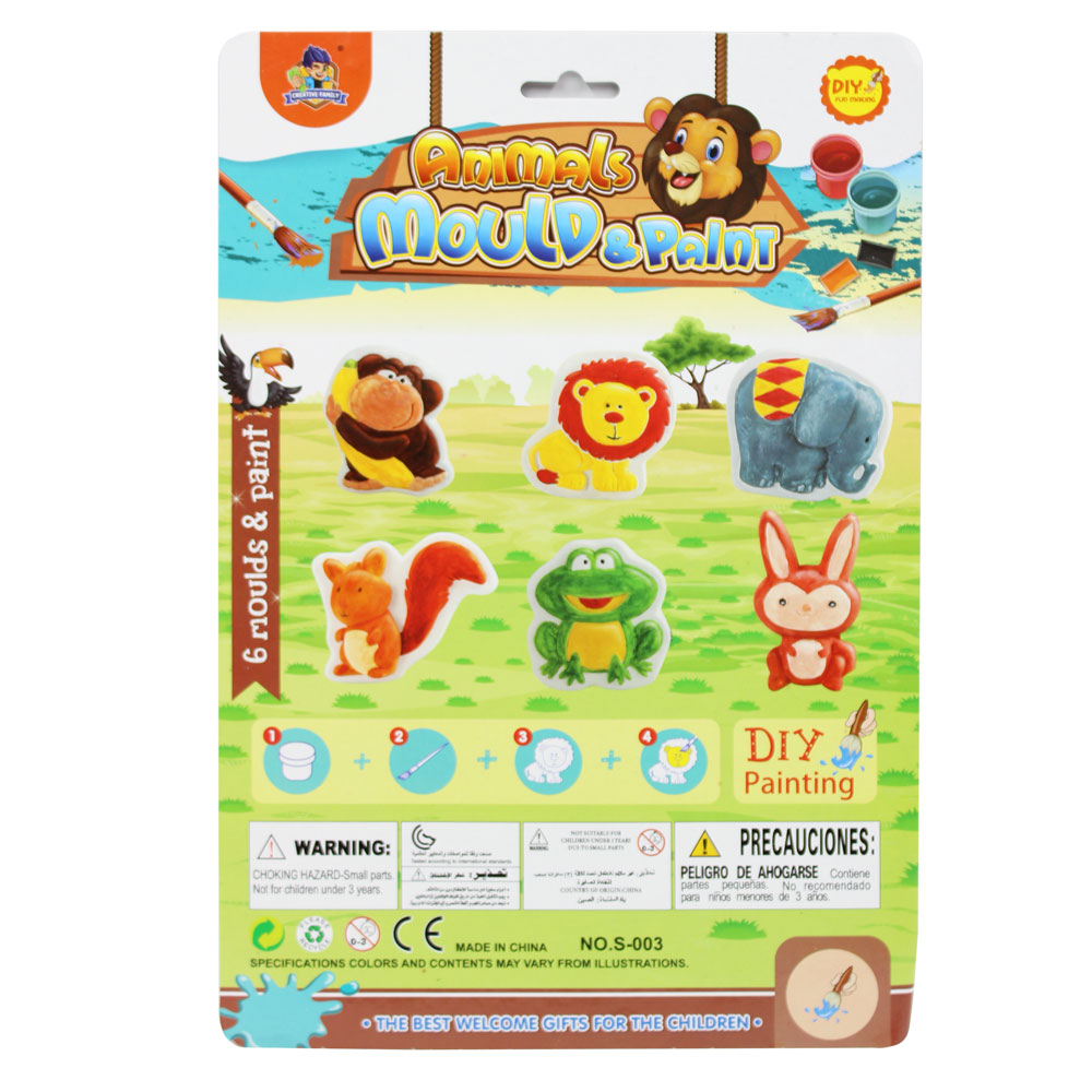 Đồ chơi tô tranh nhiều chủ đề bằng thạch cao