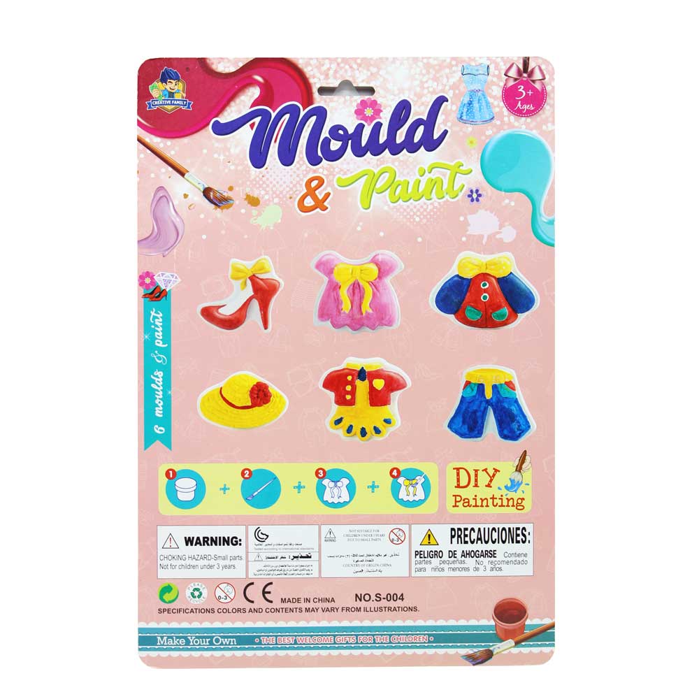 Đồ chơi tô tranh nhiều chủ đề bằng thạch cao