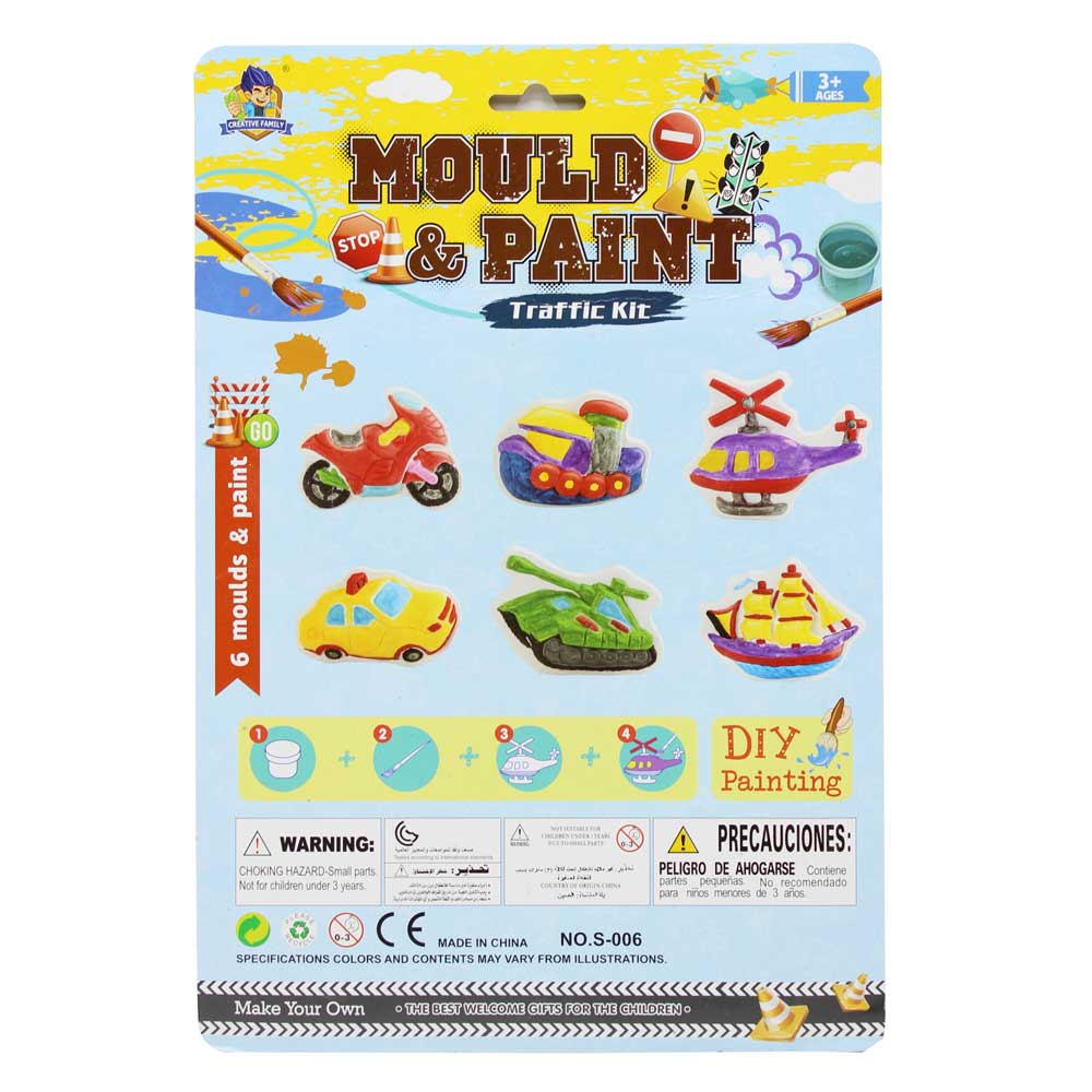 Đồ chơi tô tranh nhiều chủ đề bằng thạch cao