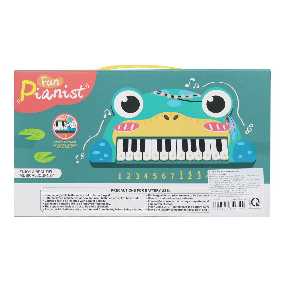 Đồ chơi đàn hoạt hình dùng pin