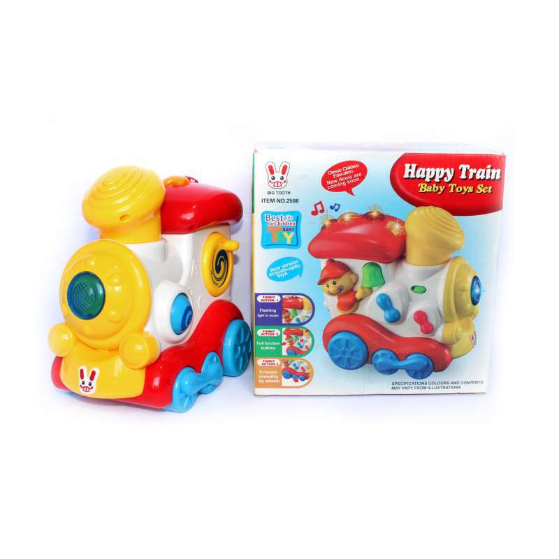 Đồ chơi đoàn tàu hoạt hình dùng pin