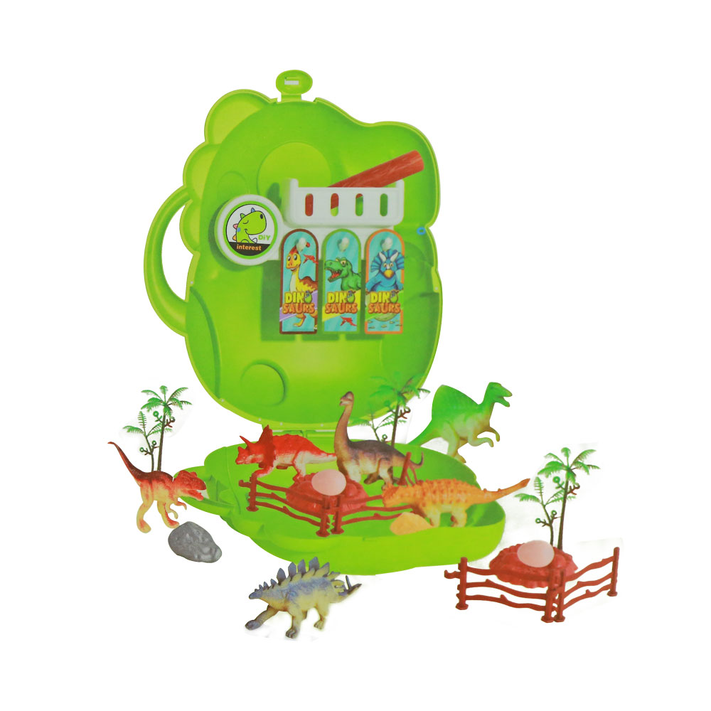 Đồ chơi sưu tầm khủng long hình balo khủng long