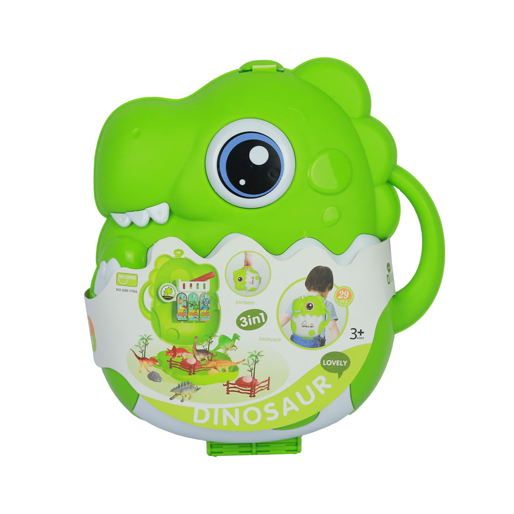 Đồ chơi sưu tầm khủng long hình balo khủng long