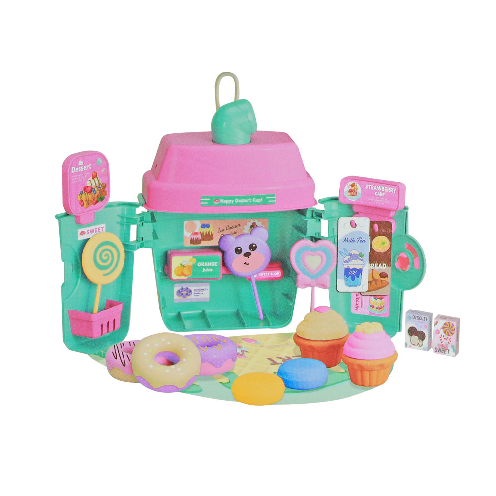 Đồ chơi làm kem hình ly trà sữa