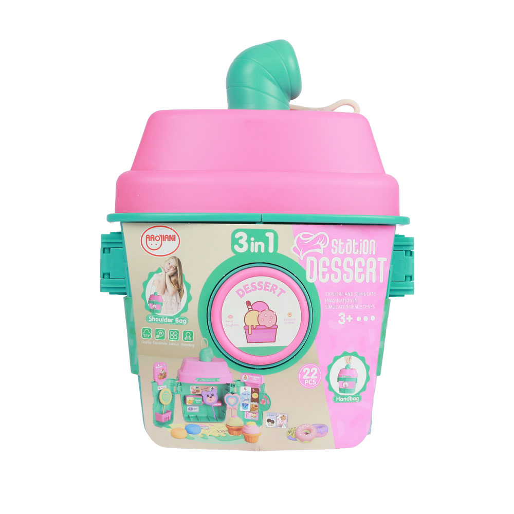 Đồ chơi làm kem hình ly trà sữa