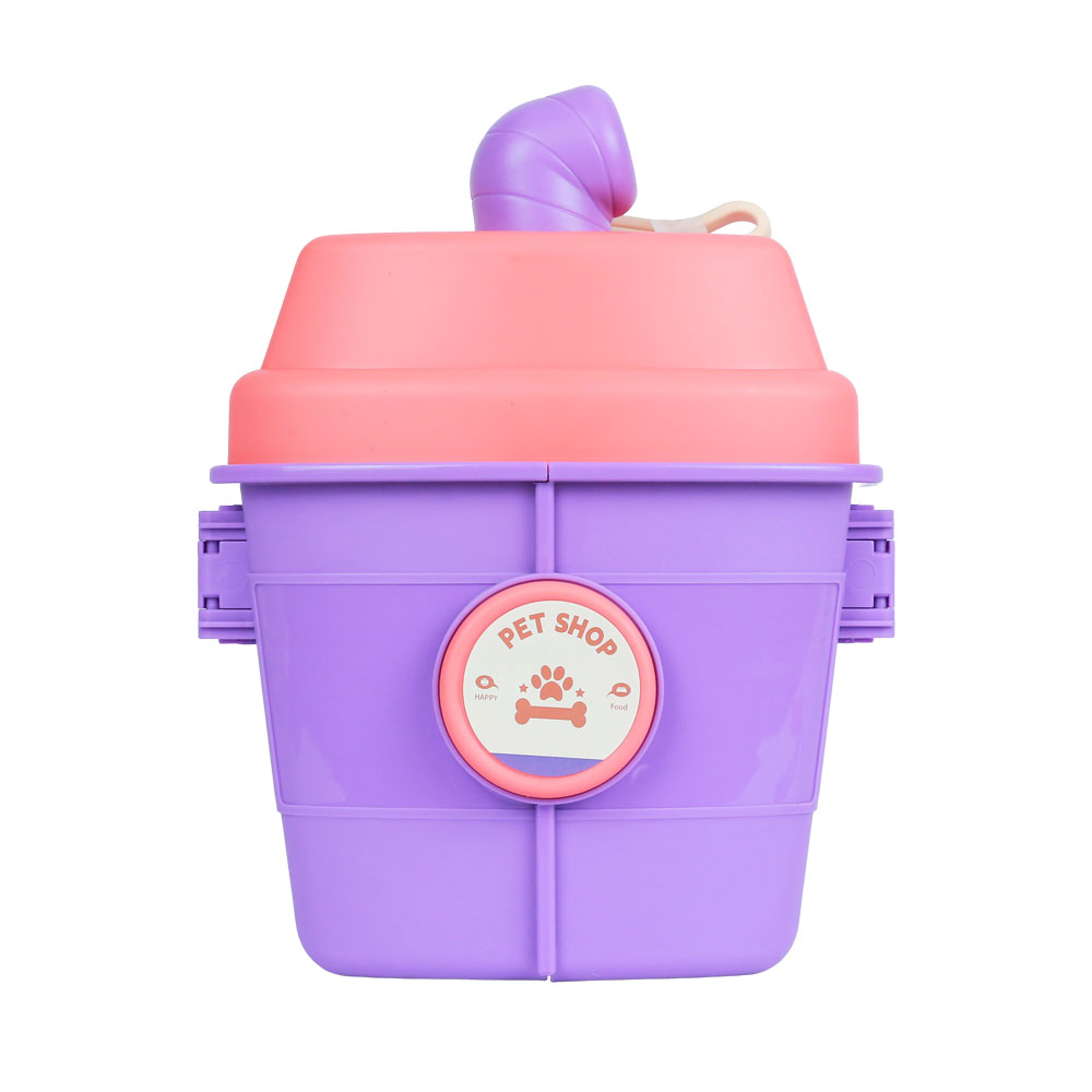 Đồ chơi chăm sóc thú cưng hình ly trà sữa