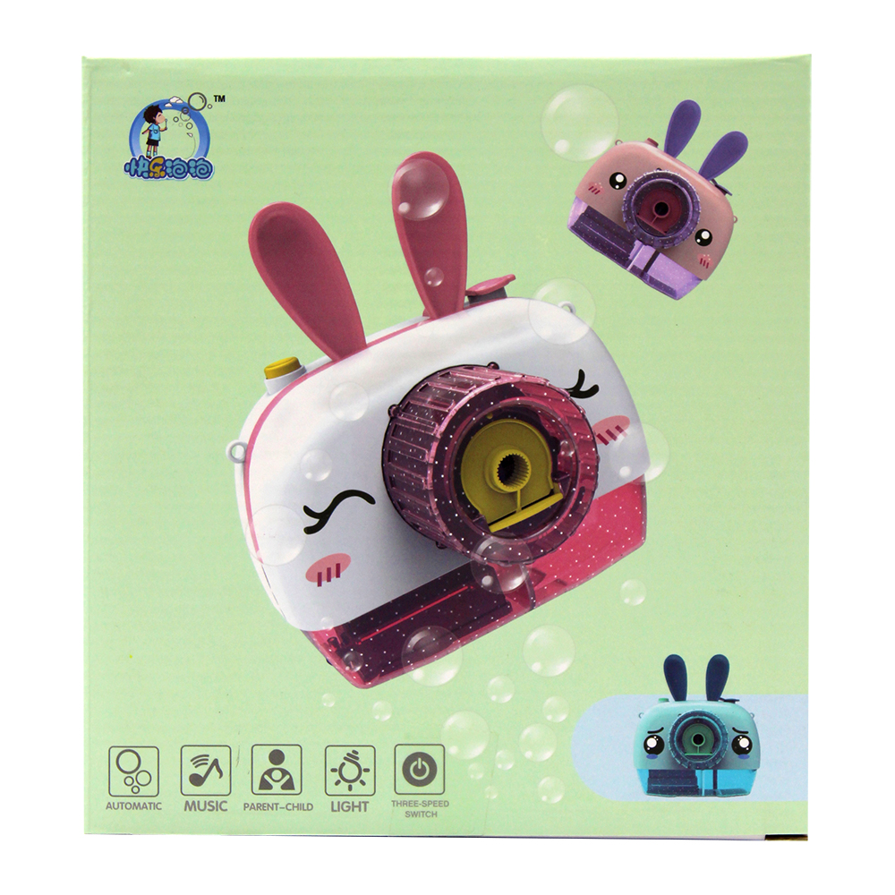 Đồ chơi máy chụp hình tạo bong bóng dùng pin