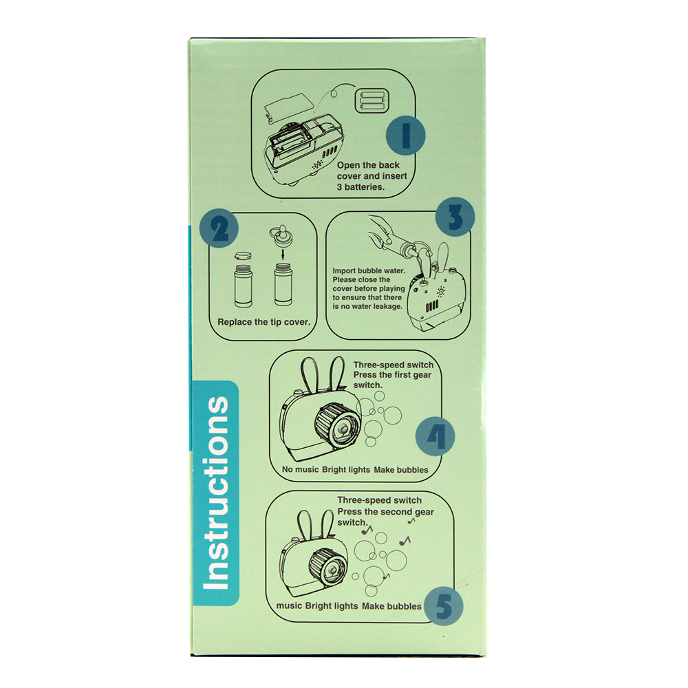 Đồ chơi máy chụp hình tạo bong bóng dùng pin