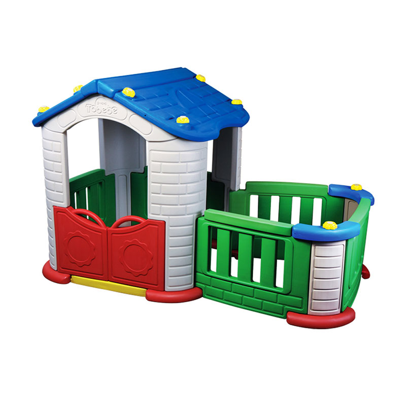 Nhà chơi kèm rào banh